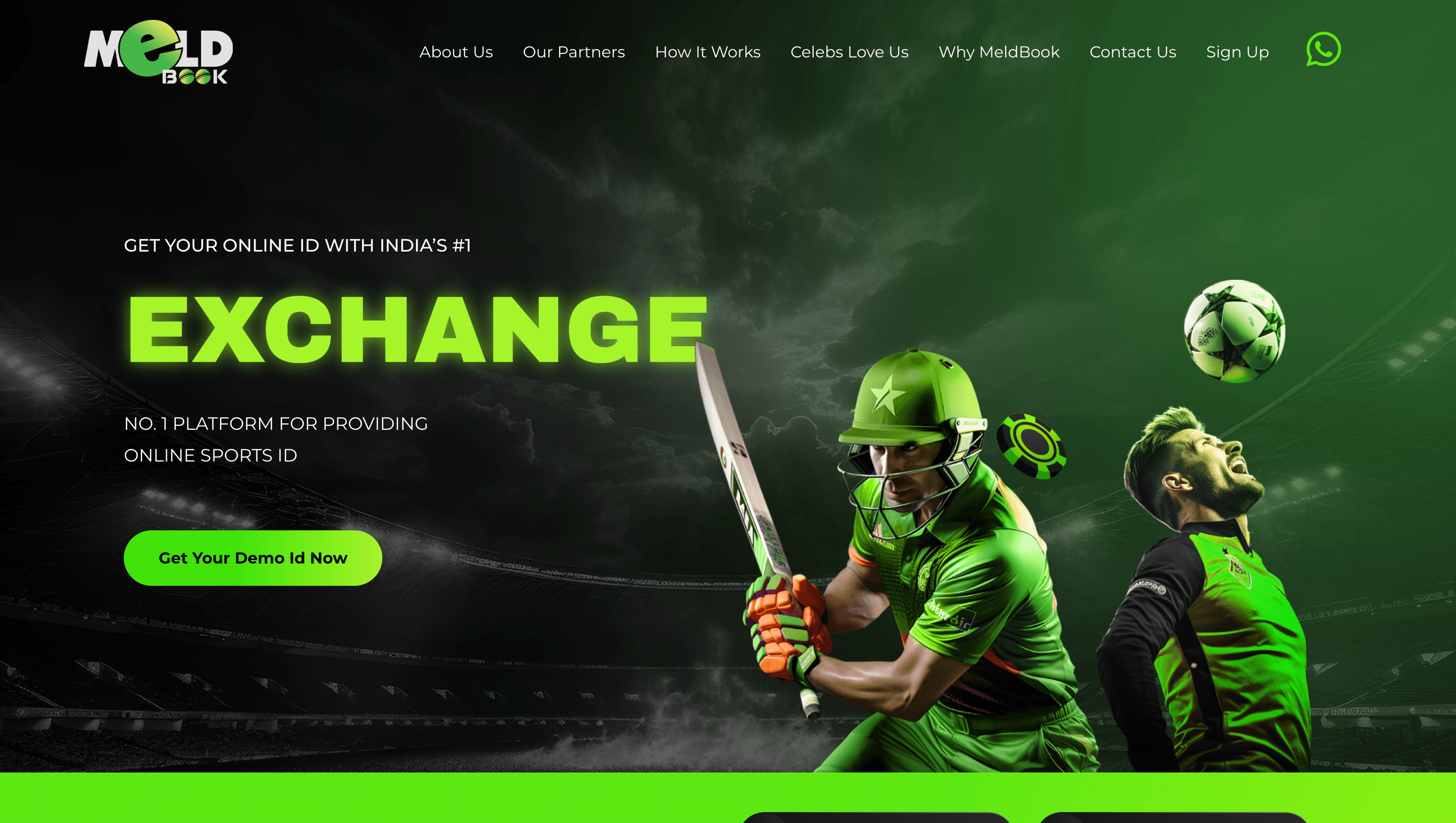 MeldBook — Landing Page project by Akash Muni